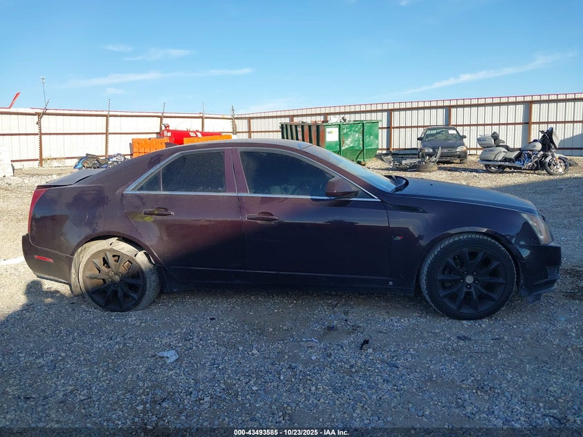 2009 Cadillac Cts Standard VIN: 1G6DF577090152490 Lot: 43493585