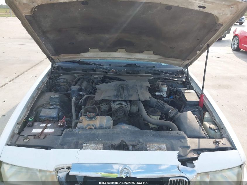 2000 Mercury Grand Marquis Ls VIN: 2MEFM75W1YX666736 Lot: 43493598