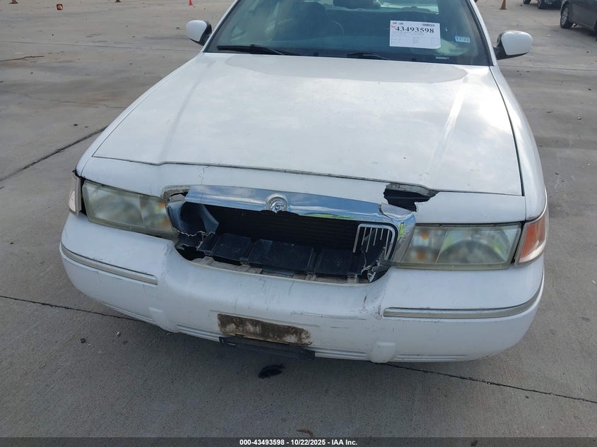 2000 Mercury Grand Marquis Ls VIN: 2MEFM75W1YX666736 Lot: 43493598