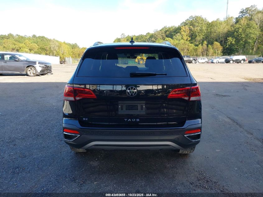 2024 Volkswagen Taos 1.5T Se VIN: 3VVSX7B23RM084631 Lot: 43493655