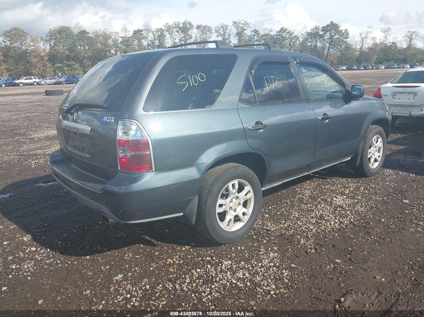 2HNYD188X6H528926 2006 ACURA MDX photo no. 4