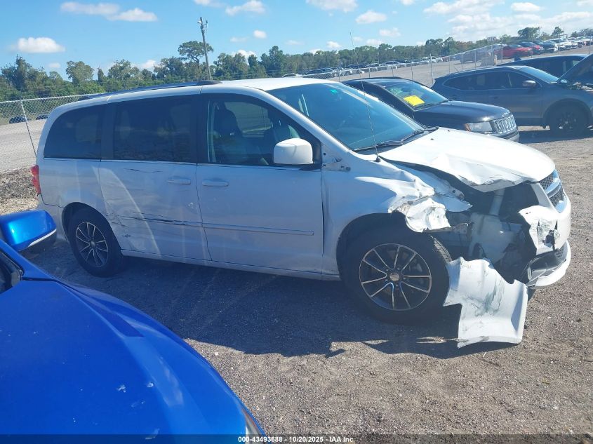 2017 Dodge Grand Caravan Sxt VIN: 2C4RDGCGXHR801758 Lot: 43493688