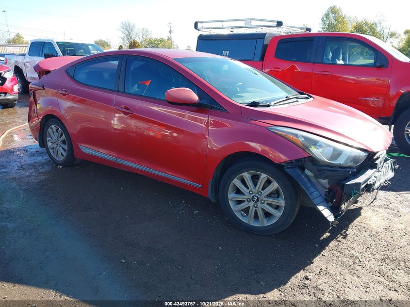 2014 HYUNDAI ELANTRA SE - KMHDH4AE7EU081912
