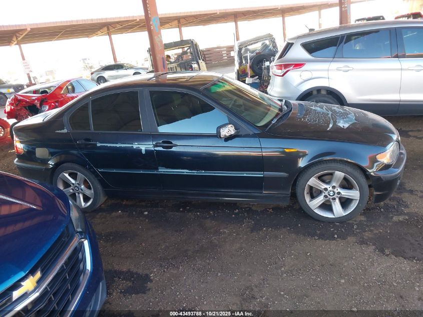 2004 BMW 325I VIN: WBAET37474NJ47901 Lot: 43493788