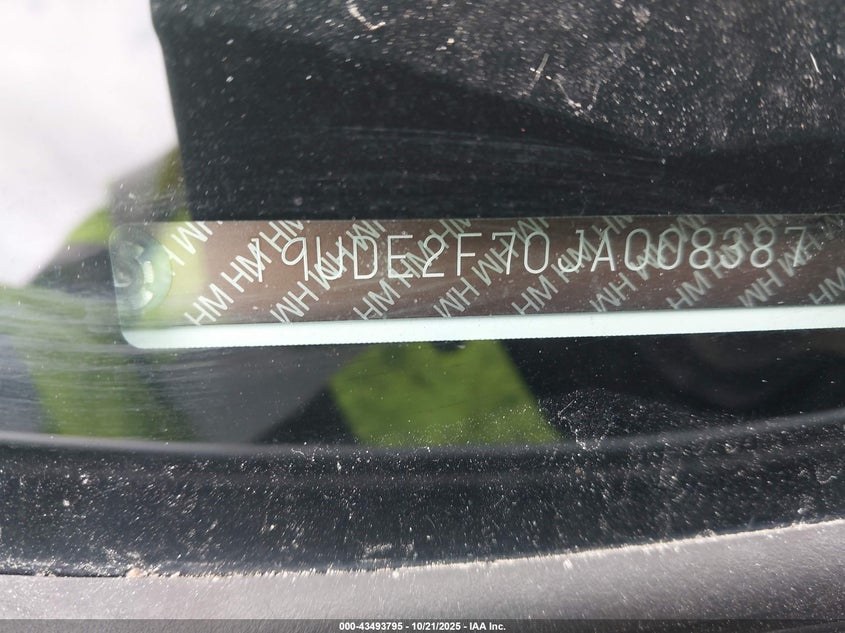 2018 ACURA ILX PREMIUM PACKAGE/TECHNOLOGY PLUS PACKAGE 19UDE2F70JA008387