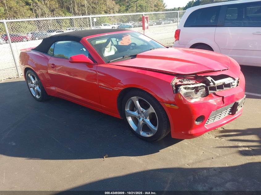 2015 CHEVROLET CAMARO 2LT - 2G1FF3D34F9285372