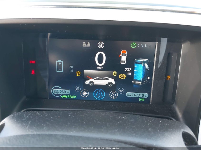 2013 CHEVROLET VOLT 1G1RD6E45DU123701