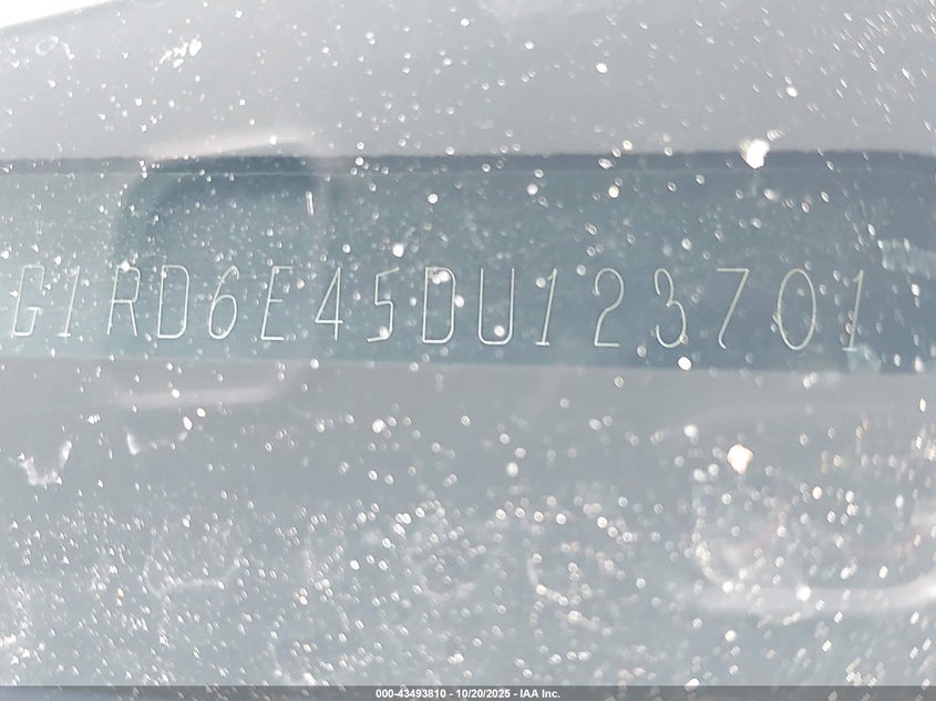 2013 CHEVROLET VOLT 1G1RD6E45DU123701