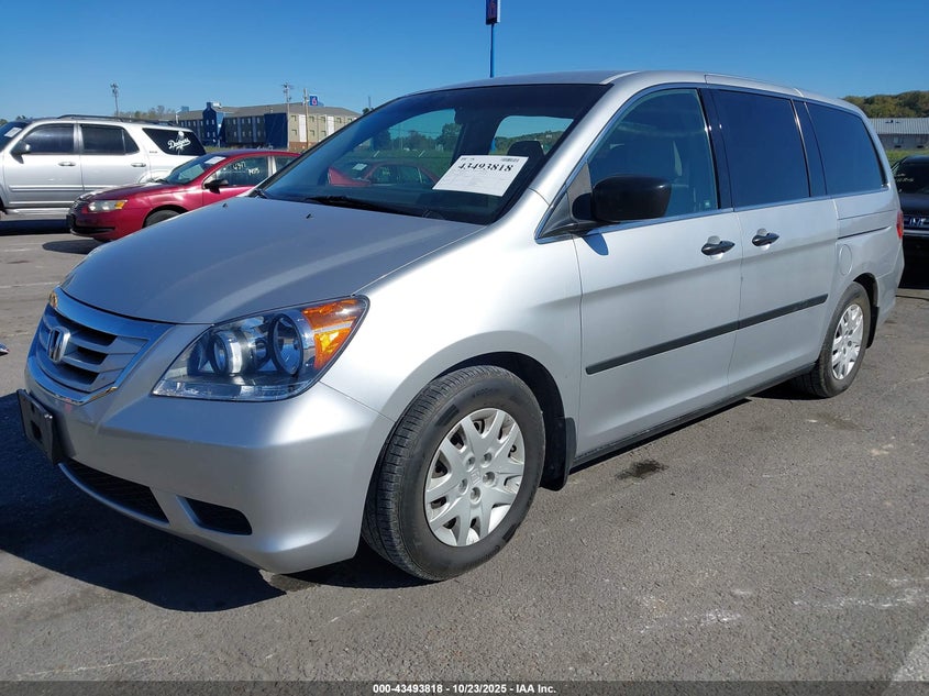 5FNRL3H27AB033120 2010 HONDA ODYSSEY photo no. 2