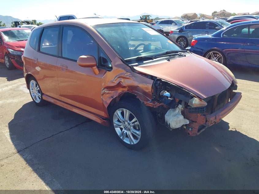 JHMGD38618S023220 2008 HONDA FIT photo no. 6