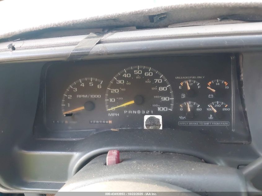 1995 Chevrolet Gmt-400 C1500 VIN: 2GCEC19K5S1295515 Lot: 43493953