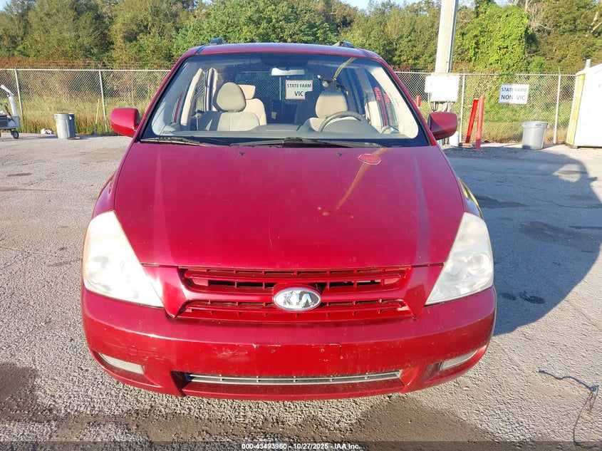 2010 Kia Sedona Lx VIN: KNDMG4C31A6349340 Lot: 43493960