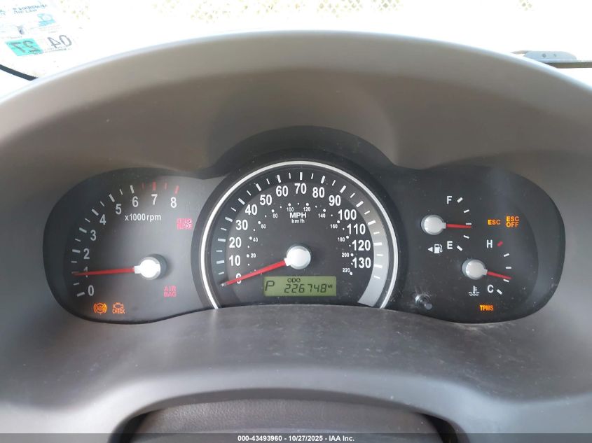 2010 Kia Sedona Lx VIN: KNDMG4C31A6349340 Lot: 43493960