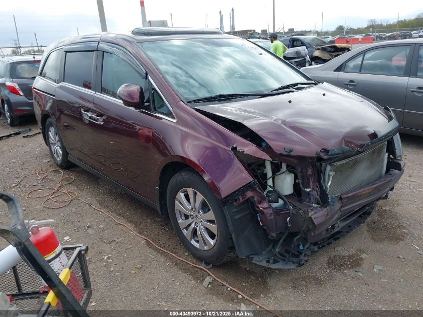 2014 HONDA ODYSSEY EX-L - 5FNRL5H64EB078892