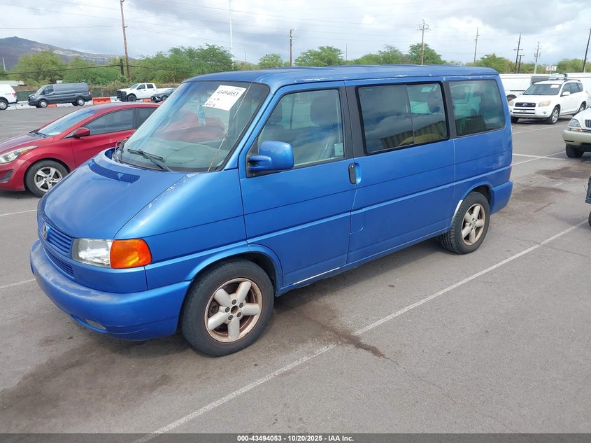 VOLKSWAGEN EUROVAN 2003 WV2MB47033H024695 Photo 2