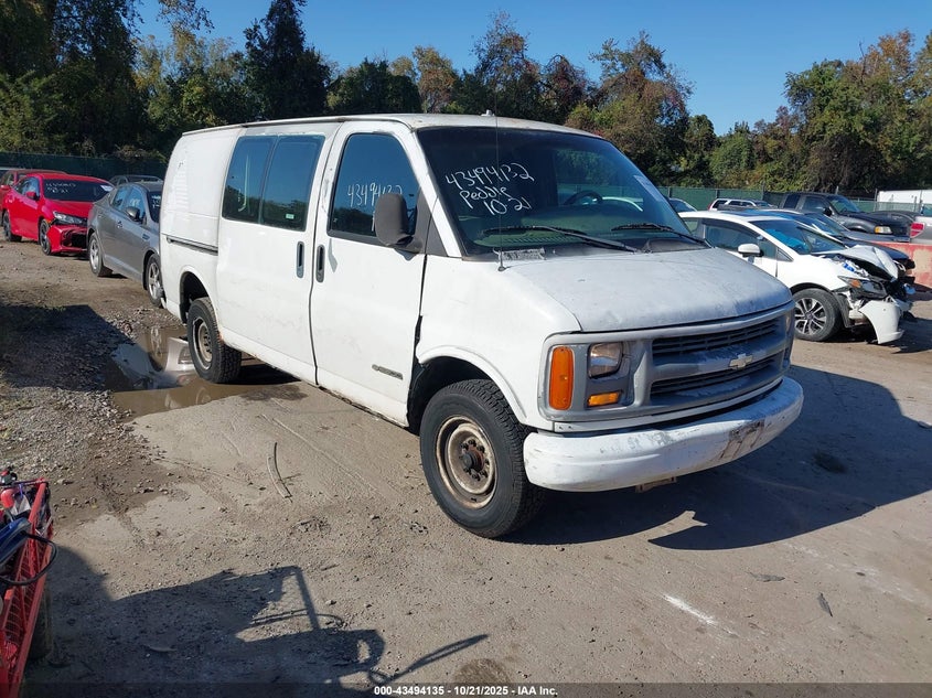 1GCGG25W4W1080411 1998 Chevrolet Chevy Van G2500 auction photo 1