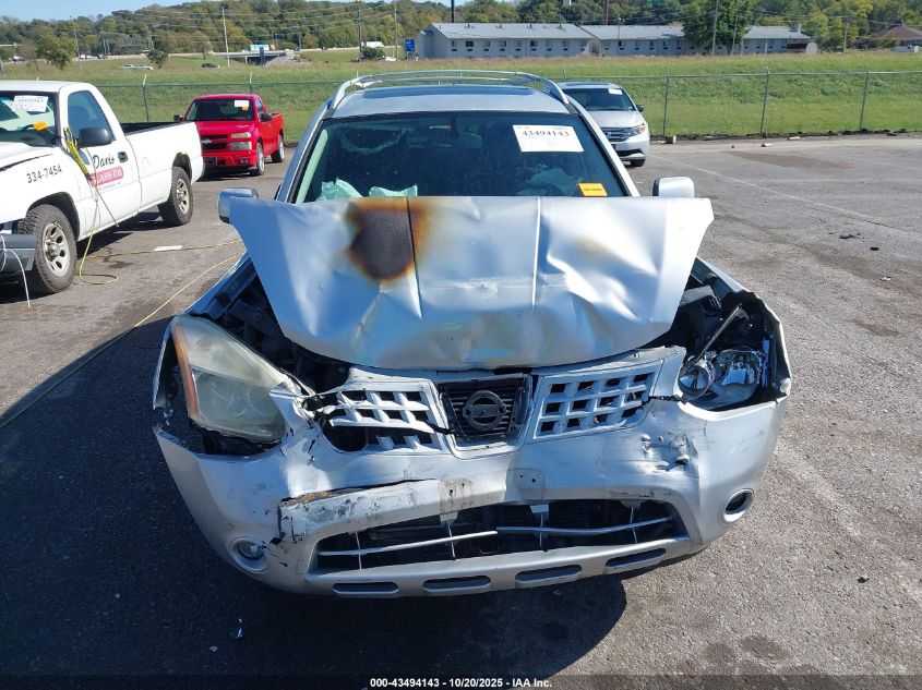 2008 Nissan Rogue Sl VIN: JN8AS58V88W109105 Lot: 43494143