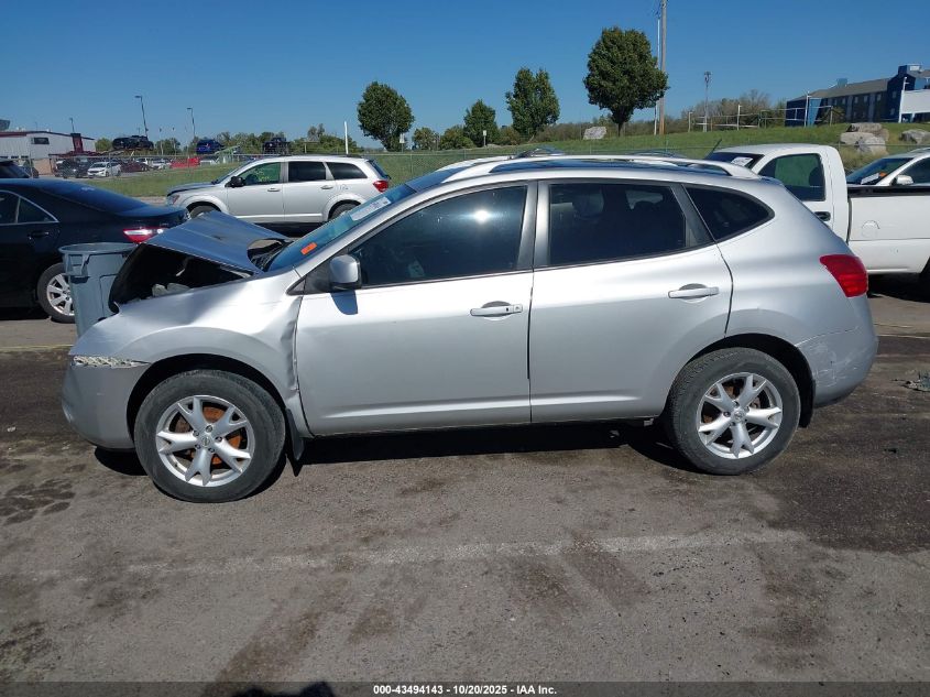 2008 Nissan Rogue Sl VIN: JN8AS58V88W109105 Lot: 43494143