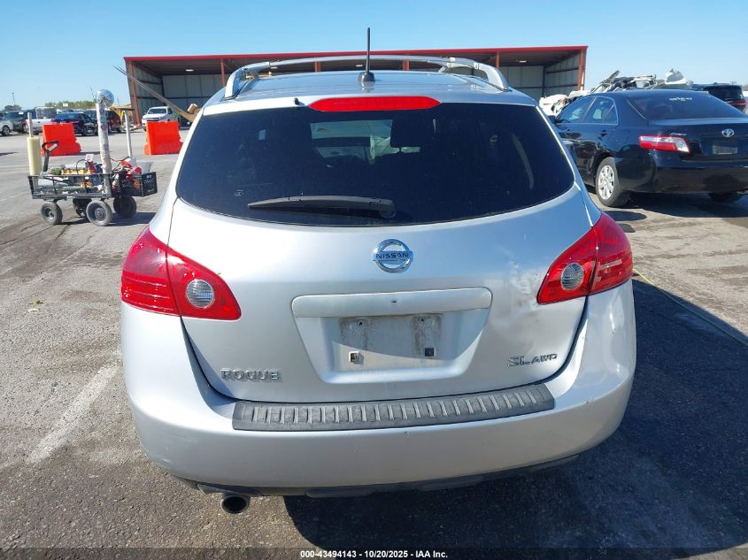 2008 Nissan Rogue Sl VIN: JN8AS58V88W109105 Lot: 43494143