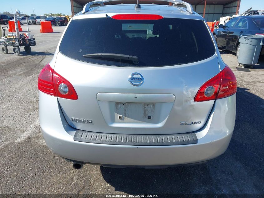 2008 Nissan Rogue Sl VIN: JN8AS58V88W109105 Lot: 43494143