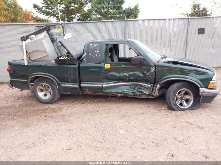 2002 Chevrolet S-10 Ls VIN: 1GCCS19W528156558 Lot: 43494233