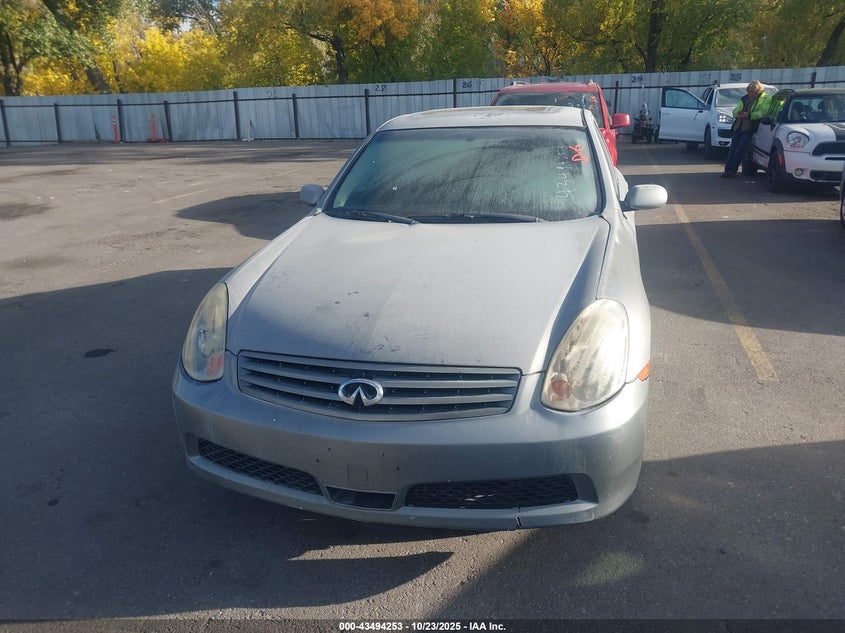 2005 Infiniti G35X VIN: JNKCV51F45M306812 Lot: 43494253