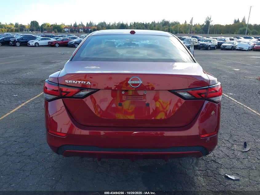 2025 NISSAN SENTRA SV 3N1AB8CVXSY362658