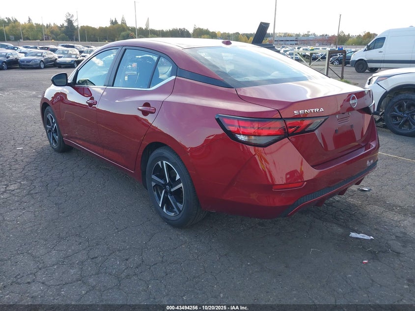 2025 NISSAN SENTRA SV 3N1AB8CVXSY362658