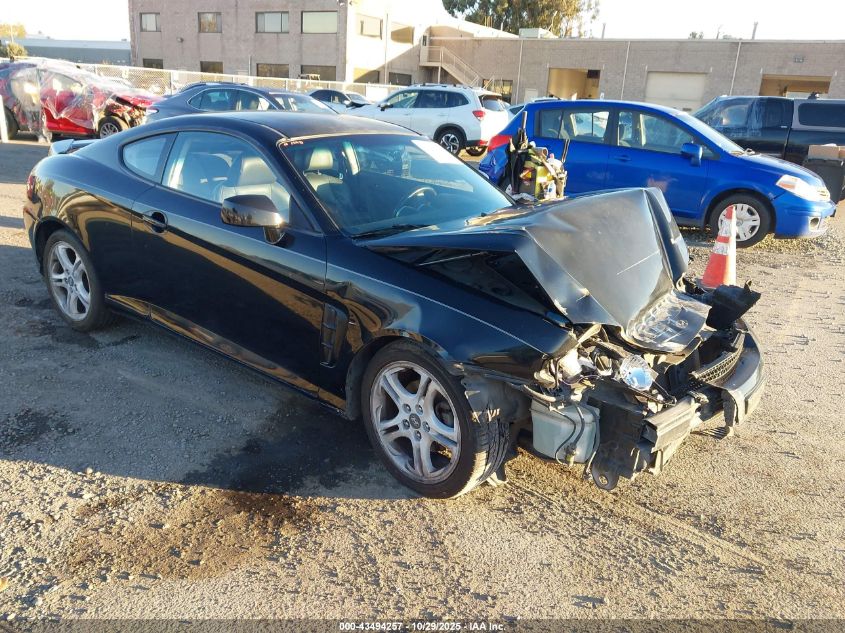2006 Hyundai Tiburon Gt/Gt Limited/Se