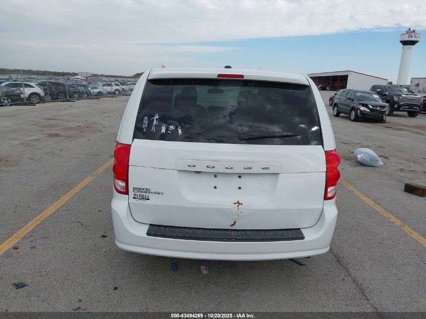 2017 Dodge Grand Caravan Se Plus VIN: 2C4RDGBG4HR857034 Lot: 43494269
