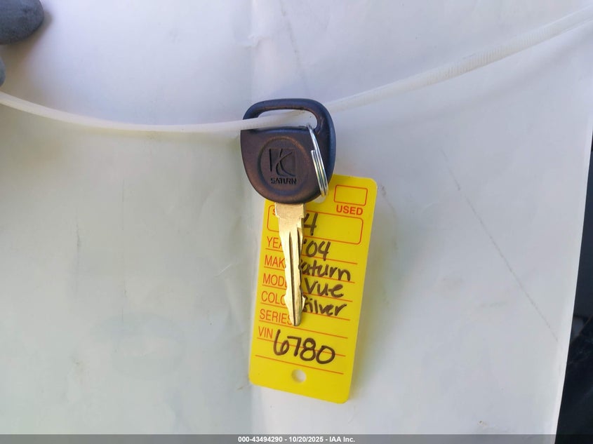 2004 Saturn Vue V6 VIN: 5GZCZ53444S896780 Lot: 43494290