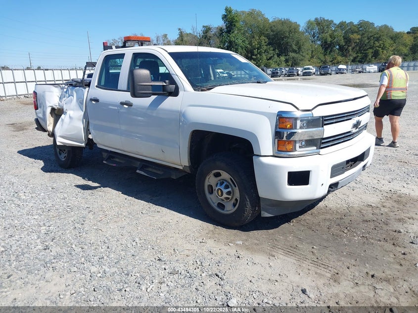 2015 CHEVROLET SILVERADO 2500HD WT - 1GC2CUEG7FZ519192