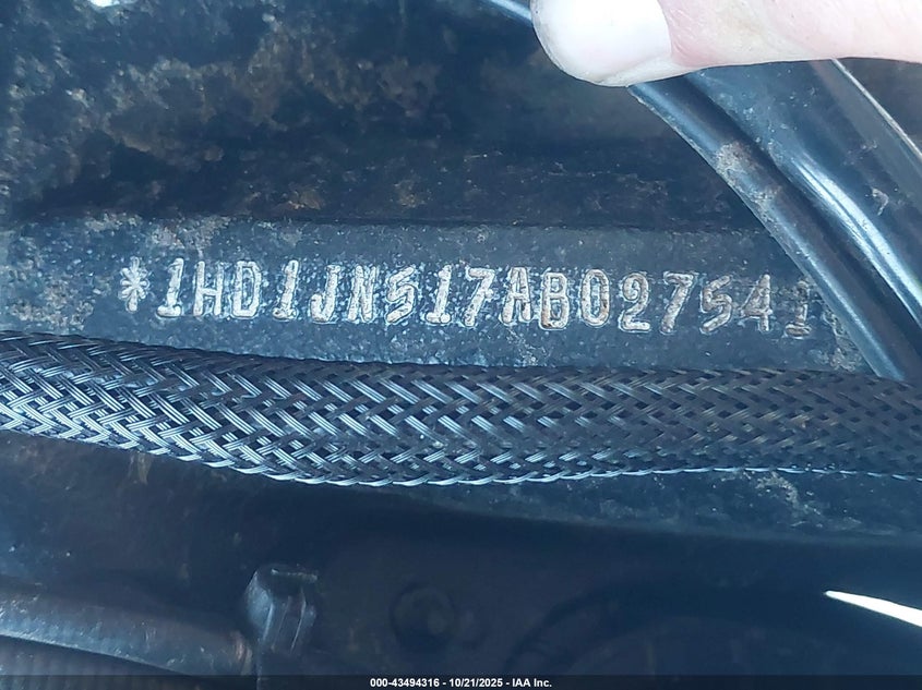 2010 Harley-Davidson Flstfb VIN: 1HD1JN517AB027541 Lot: 43494316