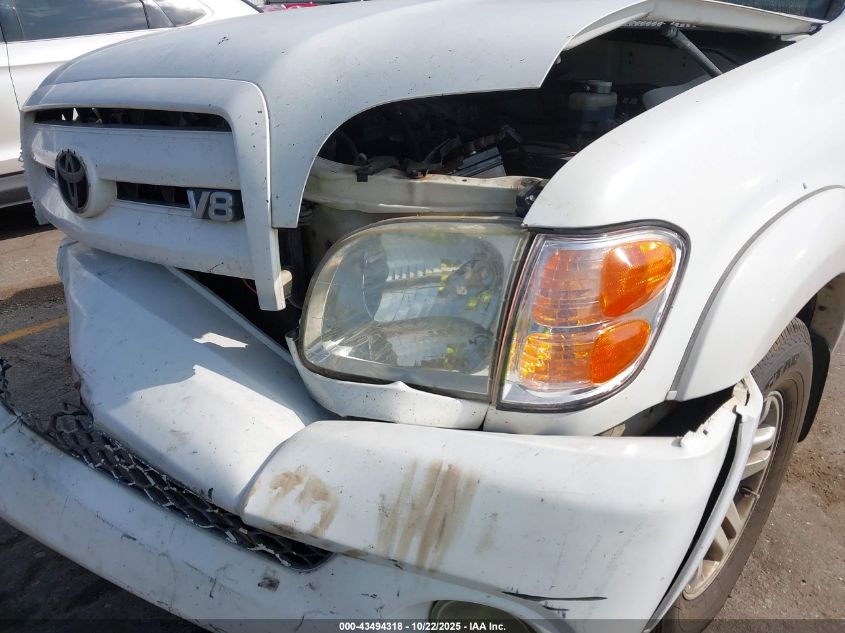 2004 Toyota Tundra Limited V8 VIN: 5TBDT48184S464937 Lot: 43494318