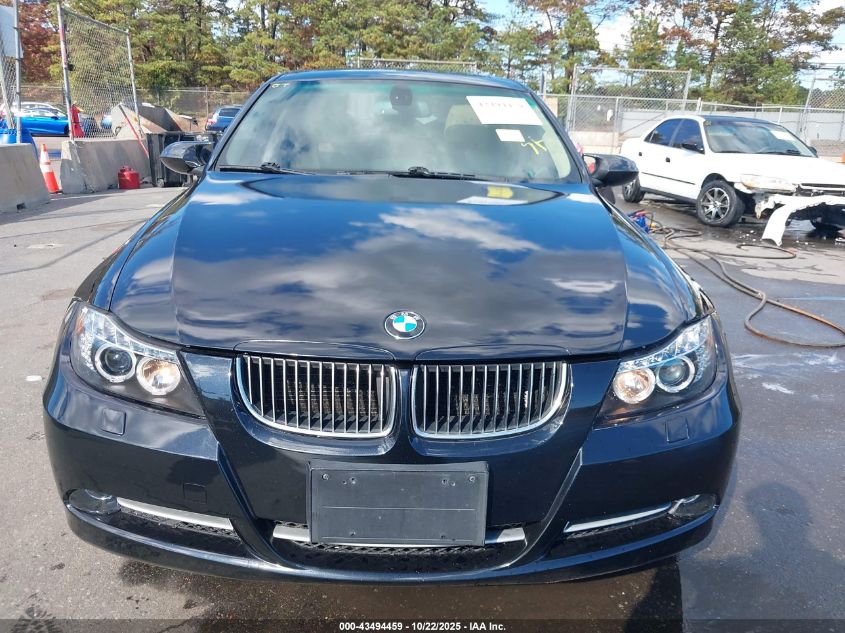 2008 BMW 335Xi VIN: WBAVD535X8A010875 Lot: 43494459