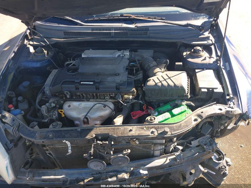 2007 Kia Spectra Ex VIN: KNAFE121775434286 Lot: 43494498