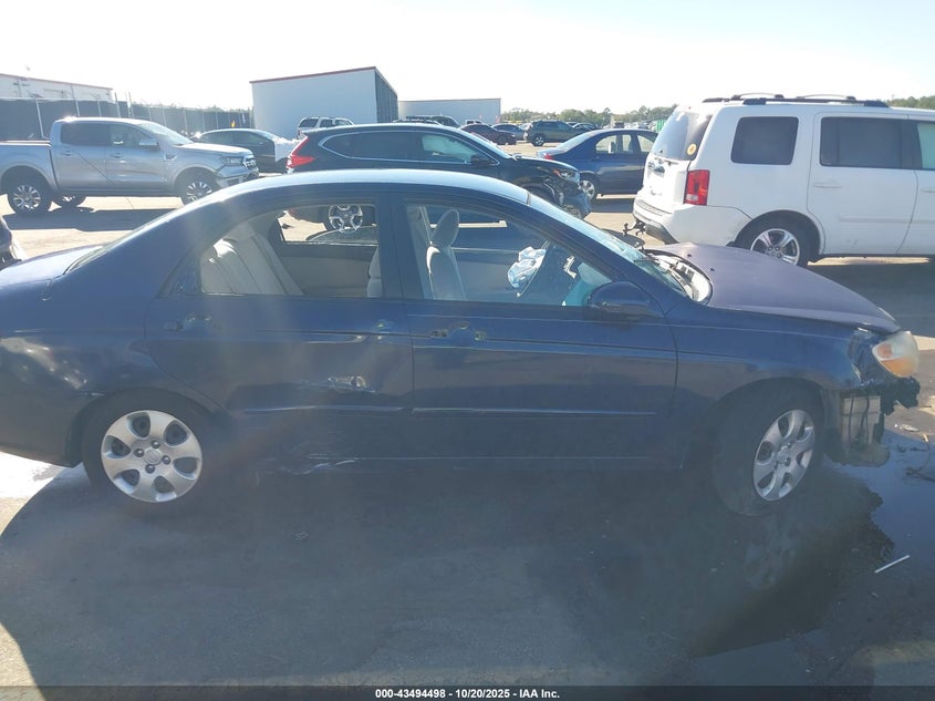 2007 Kia Spectra Ex VIN: KNAFE121775434286 Lot: 43494498