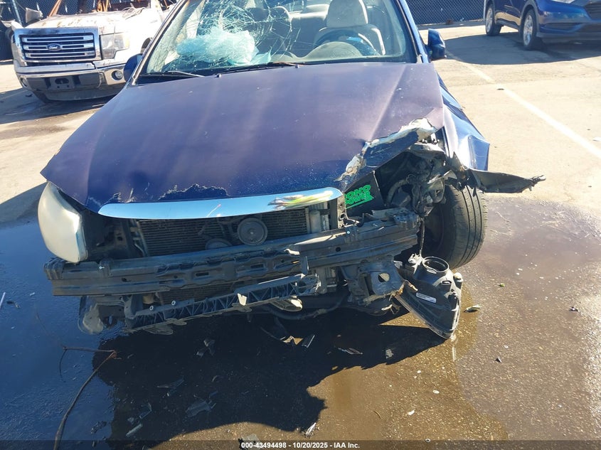 2007 Kia Spectra Ex VIN: KNAFE121775434286 Lot: 43494498