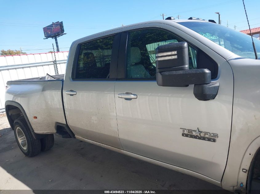 2021 Chevrolet Silverado 3500Hd 4Wd Long Bed Lt VIN: 1GC4YTEY2MF198254 Lot: 43494523