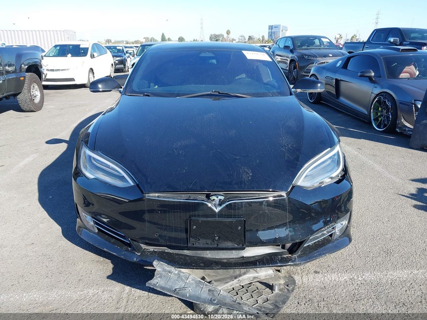 2019 Tesla Model S 100D/75D/Long Range/Standard Range VIN: 5YJSA1E25KF307383 Lot: 43494530
