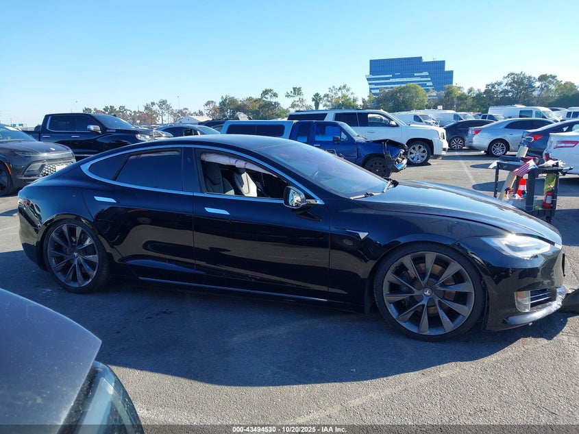 2019 Tesla Model S 100D/75D/Long Range/Standard Range VIN: 5YJSA1E25KF307383 Lot: 43494530