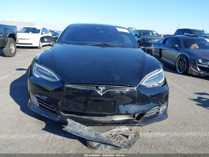 2019 Tesla Model S 100D/75D/Long Range/Standard Range VIN: 5YJSA1E25KF307383 Lot: 43494530