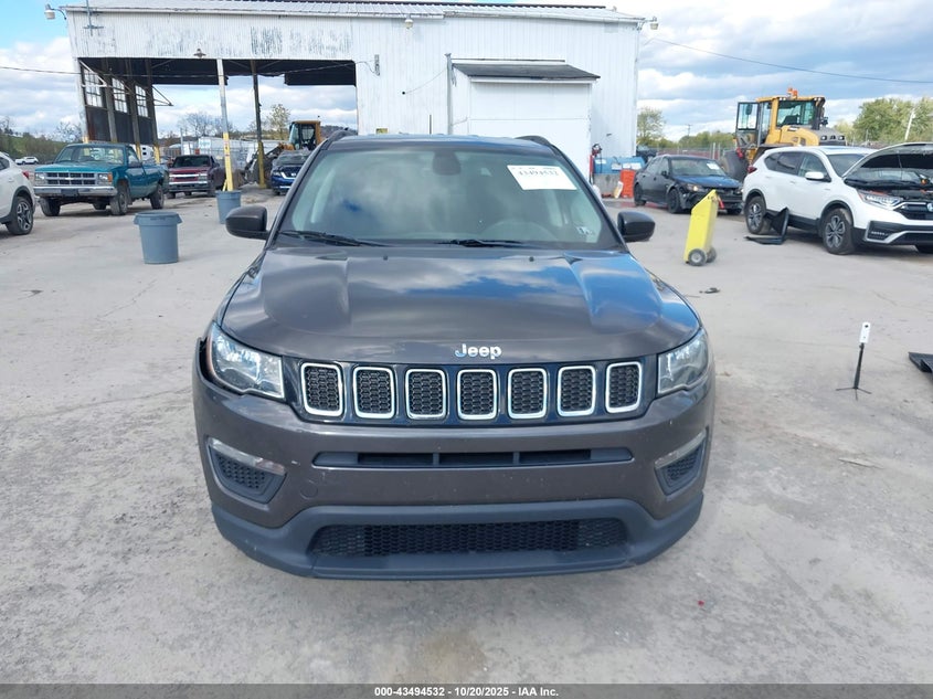 2017 JEEP NEW COMPASS SPORT FWD 3C4NJCAB5HT643480