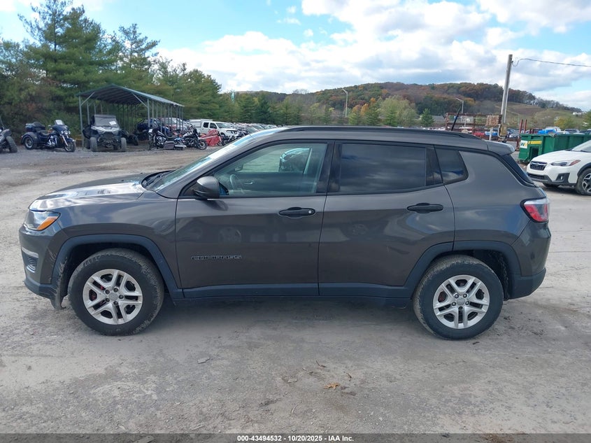 2017 JEEP NEW COMPASS SPORT FWD 3C4NJCAB5HT643480