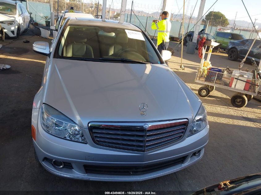 2008 Mercedes-Benz C 300 Luxury/Sport VIN: WDDGF54X18F068520 Lot: 43494635