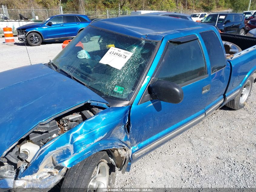 2001 Chevrolet S-10 Ls VIN: 1GCCS19W318128109 Lot: 43494678