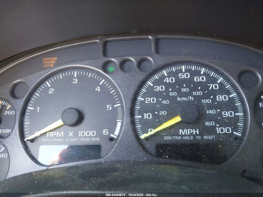 2001 Chevrolet S-10 Ls VIN: 1GCCS19W318128109 Lot: 43494678