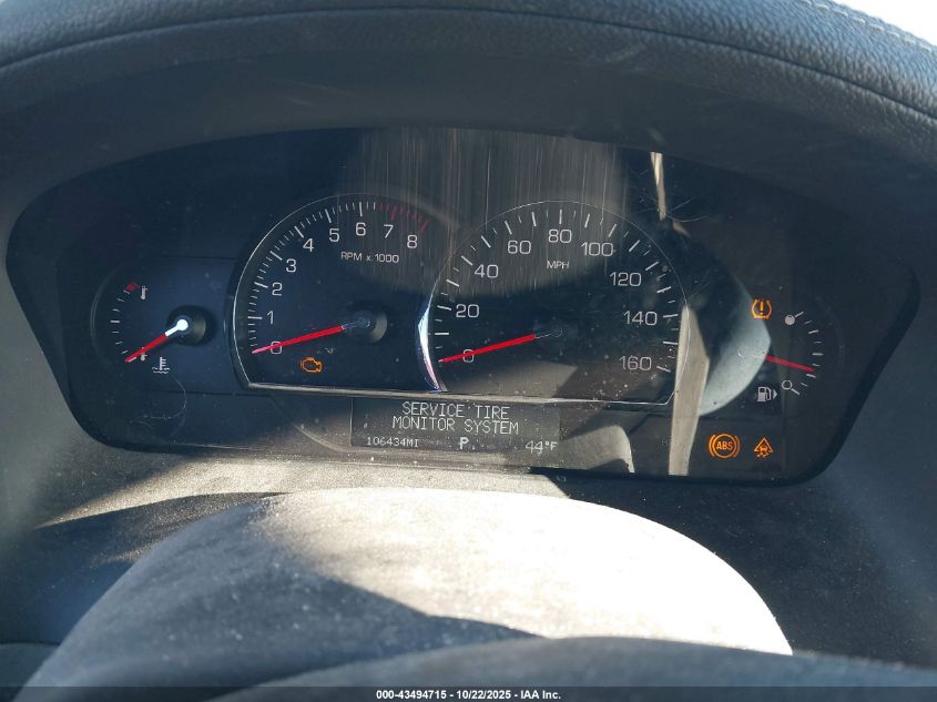 2008 Cadillac Srx V6 VIN: 1GYEE637880103269 Lot: 43494715