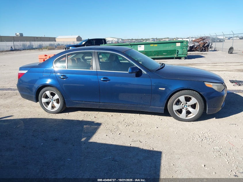 2005 BMW 530I VIN: WBANA73515B819823 Lot: 43494727