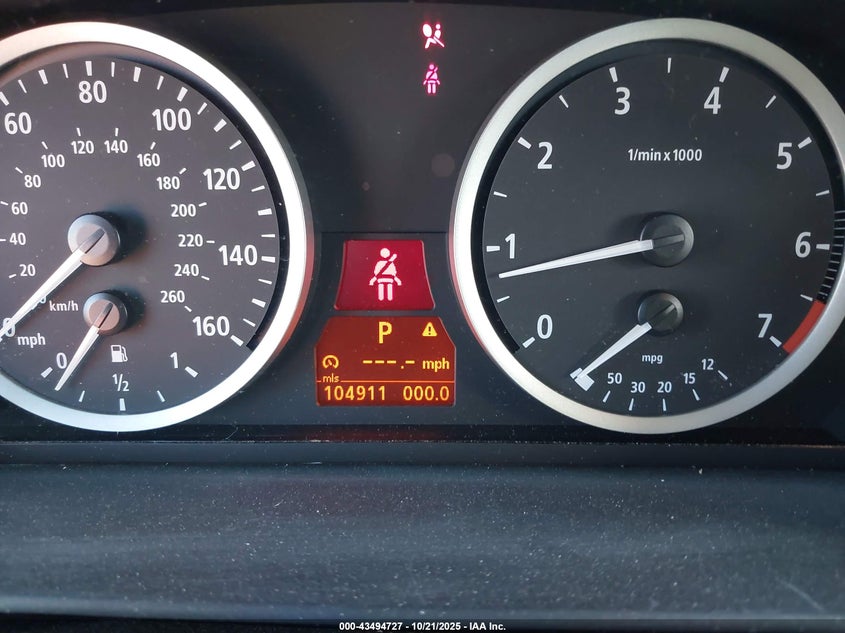 2005 BMW 530I VIN: WBANA73515B819823 Lot: 43494727